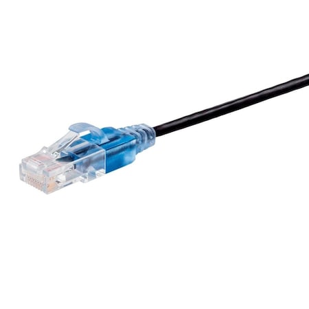 SlimRun Cat6A Ethernet Patch Cable - Snagless RJ45_ UTP_ Pure Bare Cop